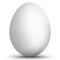 Blown Out Hollow Real Goose Eggshell for Easter Egg Decorating 3.5-Inches Tall